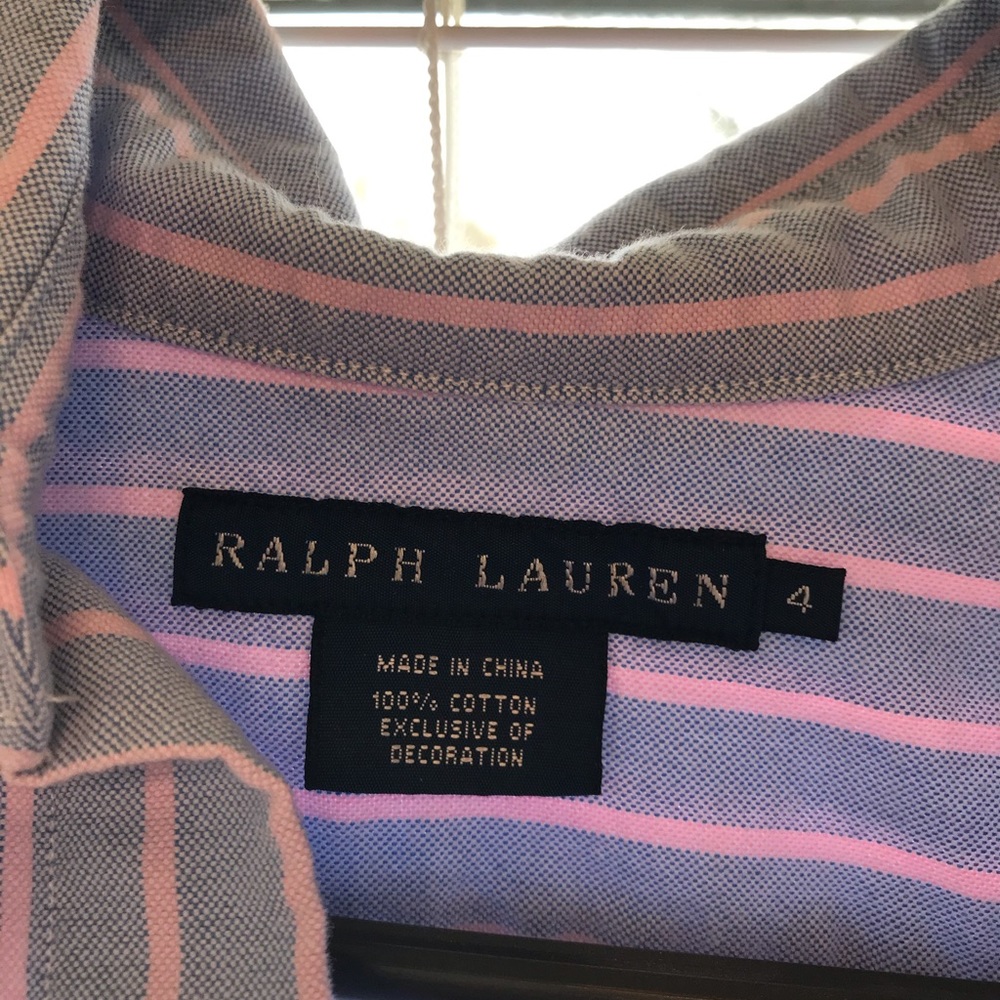 Pin Striped Ralph Lauren Polo Dress